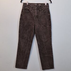 Old Navy Charcoal Cropped High-Rise Jeans